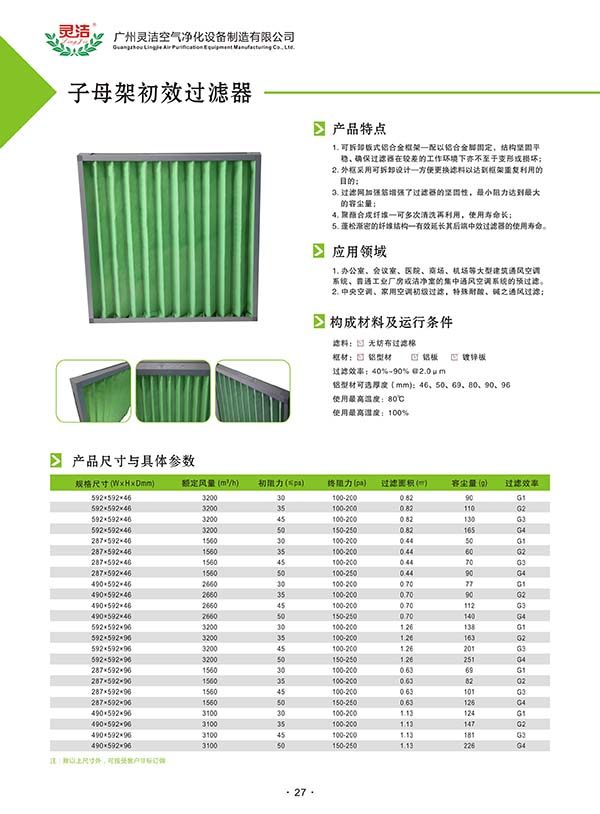 G3级初效香蕉色网站下载用途